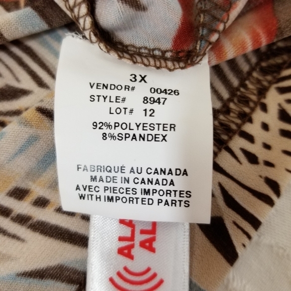 lauraplus14+ new multicolored plus size top - Picture 5 of 9